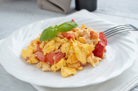 Tomaten-Eierspeise