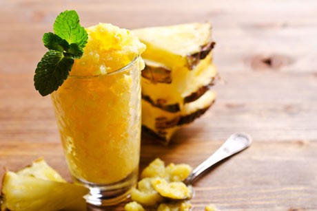 Ananas-Sorbet