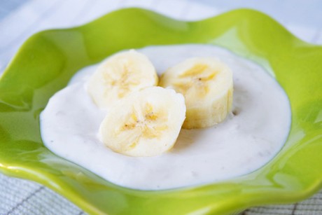 Bananen-Topfencreme