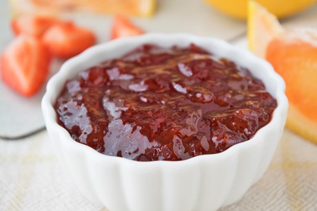 Erdbeer-Grapefruit-Marmelade