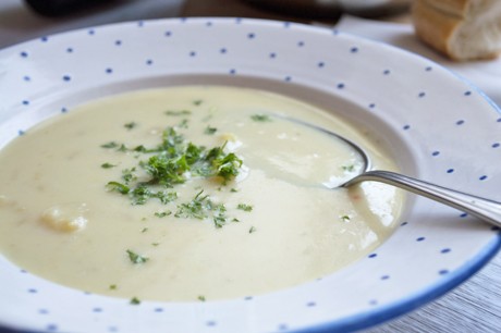 Schnelle Kartoffelsuppe
