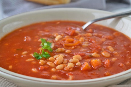 Bohnensuppe
