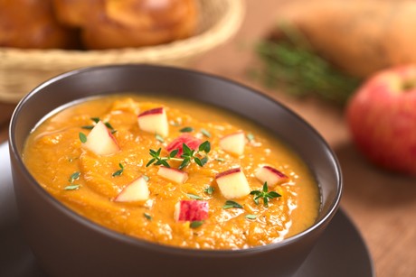 Apfelcremesuppe