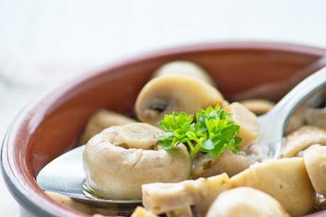 Marinierte Champignons