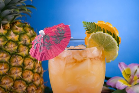 Fitnessdrink mit Honig