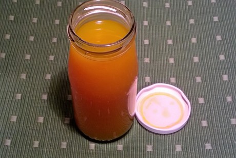 Pfirsich-Fruchtsirup