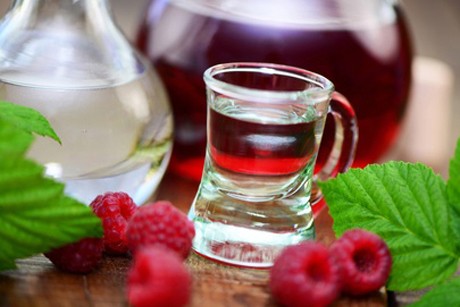 Himbeerschnaps
