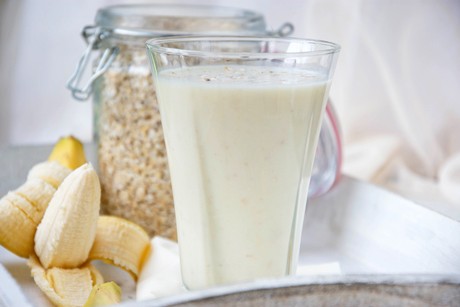 Bananen Hafer Drink