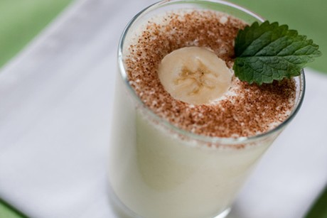 Bananenmilchshake a la Karibik