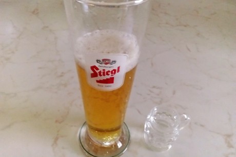 Bier mit Korn
