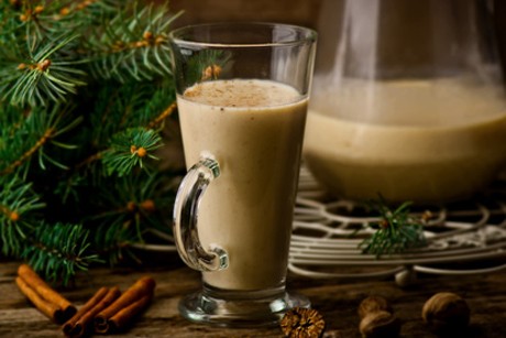 Egg Nog mit Cognac
