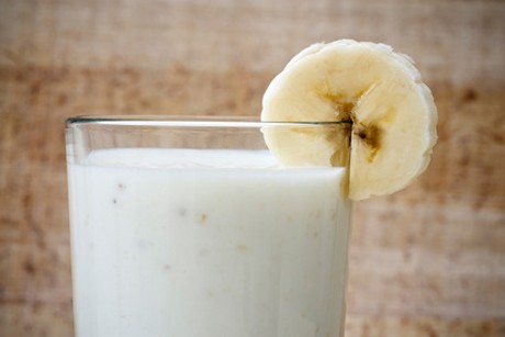 Milchshake mit Vanillezucker