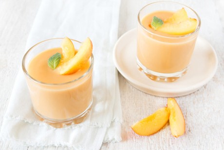 Pfirsich Buttermilch Shake
