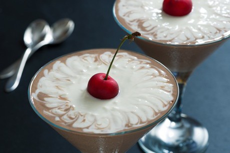 Schoko - Kirsch Milch Shake
