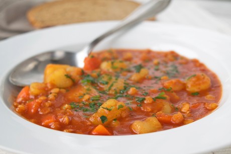 Linsen-Suppe