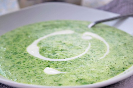 Grüne Einbrennsuppe