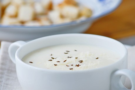 Parmesansuppe
