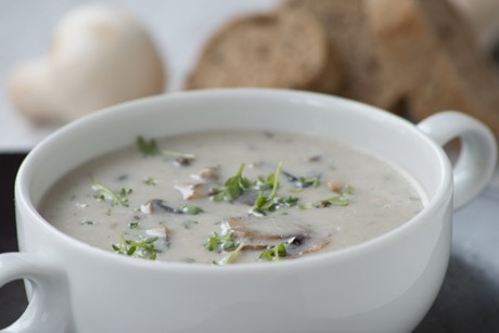 Pilz-Kresse-Suppe