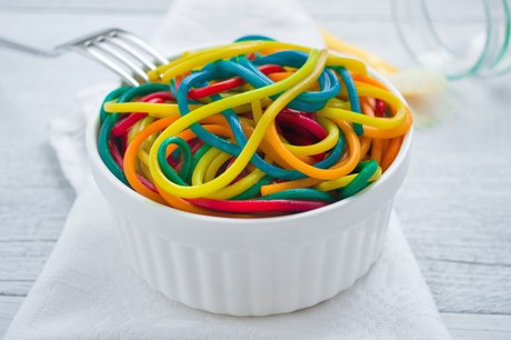 Regenbogen Pasta