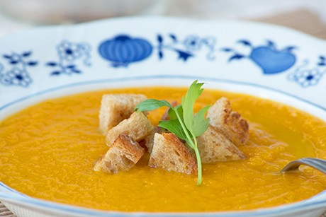 Karotten-Joghurt-Suppe
