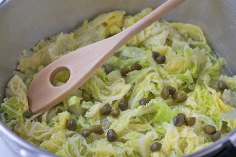 Kapern-Kohl-Gemüse