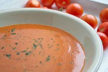 Gesunde Tomatensuppe