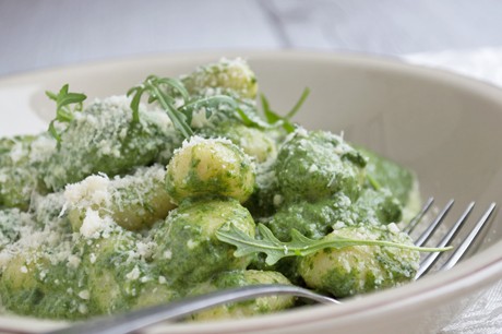 Gnocchi mit Rucolasauce