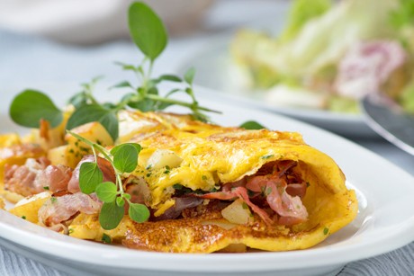 Rustikales Omelette
