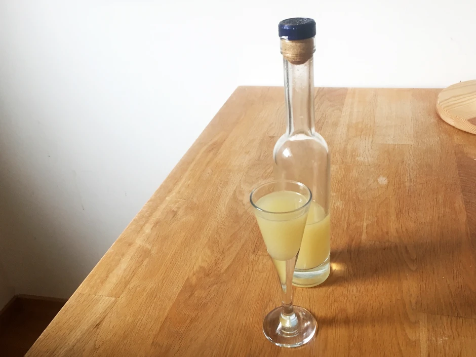 Ingwer-Zitrone-alkoholfreier Gesundheitsschnaps