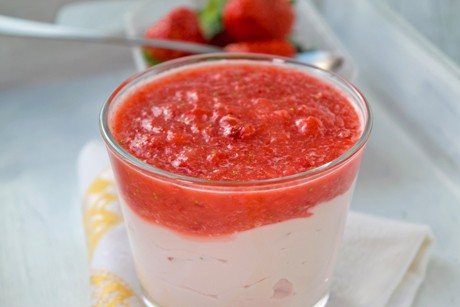 Erdbeerdessert