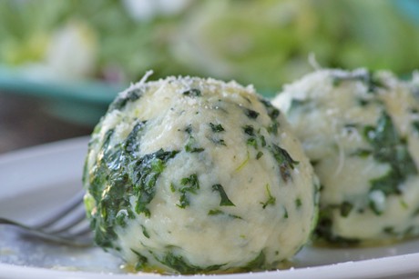 Spinatknödel