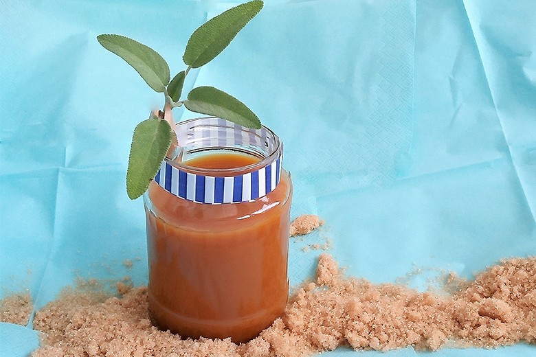 Mango-Basilikum-Essig