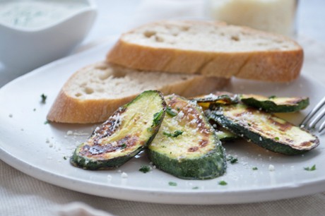 Gebackene Zucchini