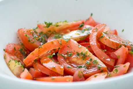 Tomaten-Petersilien-Salat