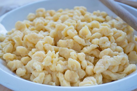 Topfen-Spätzle