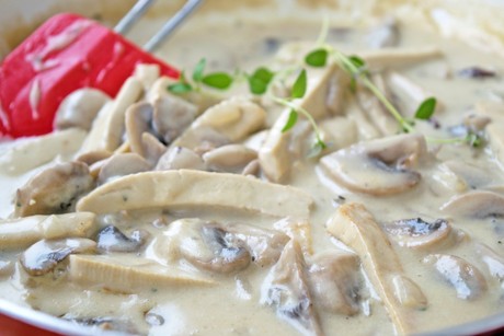 Tofu Stroganoff