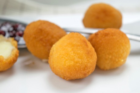 Mozzarella gebacken