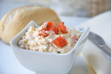Lachs-Eier-Aufstrich