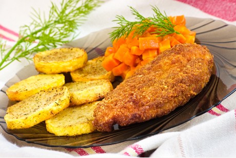 Gebackene Hühnerbrust