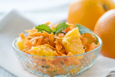 Karotten-Orangen Salat