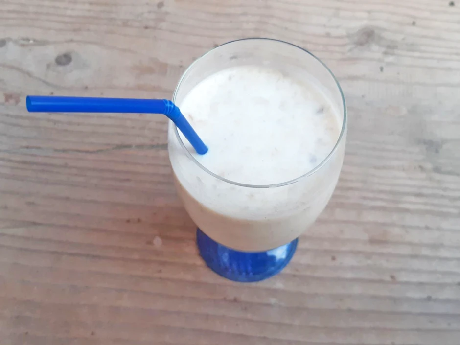 Bananenmilch mit Schuss