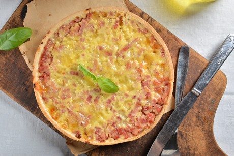 Schinken-Zwiebel-Quiche