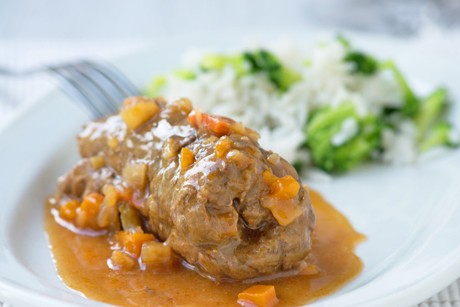 Schnelle Rindsrouladen