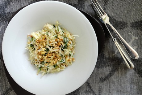Kohlrabisalat alla Waldorf