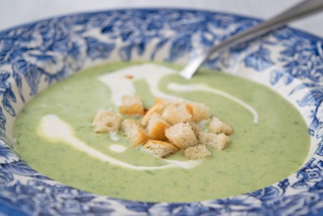 Bärlauch-Suppe