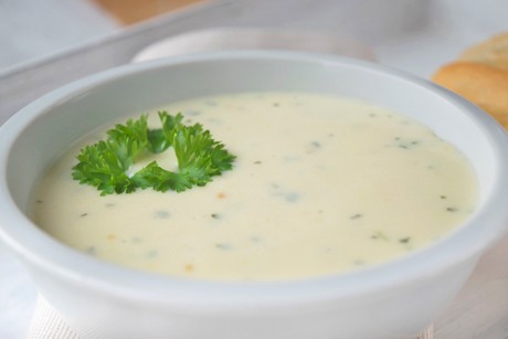 Lauchcremesuppe