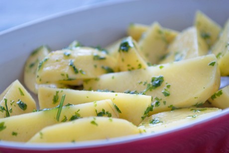 Kartoffeln mit Kräuter