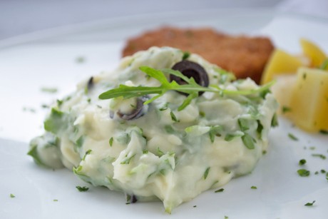 Rucola-Kartoffelpüree