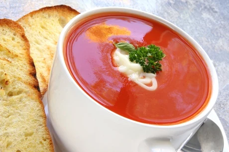 Raffinierte Tomatensuppe