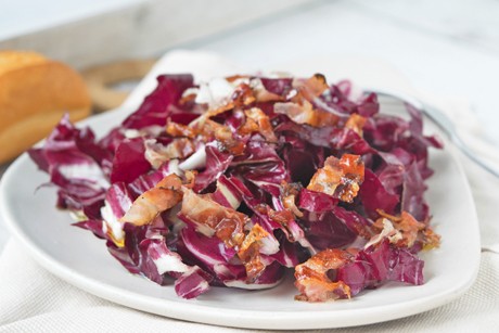 Radicchio-Speck-Salat